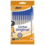 BIC-CRISTAL AZUL 10U