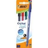 BIC-CRISTAL SOFT SURTIDO 4U