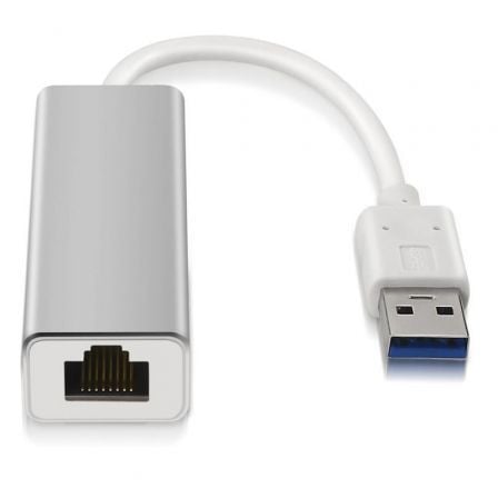 ADAPTADOR USB A LAN AISENS A106-0049 - DE USB 3.0 A ETHERNET GIGABIT 10/100/1000 MBPS - 15CM