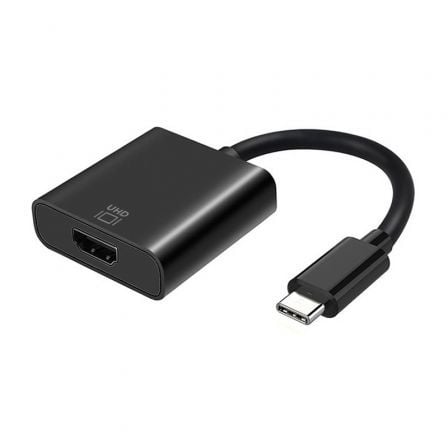 Adaptador USB Tipo-C Aisens A109-0344/ HDMI Hembra - USB Tipo-C Macho