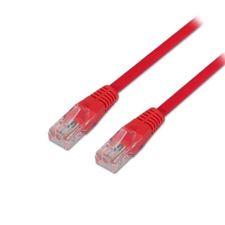 Cable de Red RJ45 UTP Aisens A135-0239 Cat.6/ 2m/ Rojo