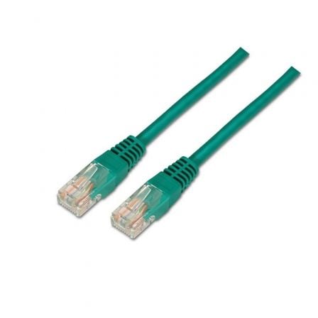Cable de Red RJ45 UTP Aisens A135-0245 Cat.6/ 50cm/ Verde