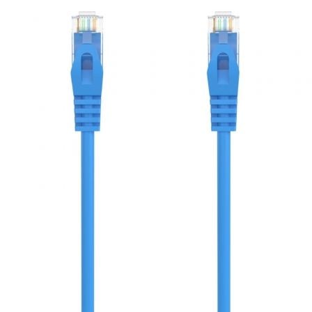 Cable de Red RJ45 AWG24 UTP Aisens A145-0574 Cat.6A/ LSZH/ 1.5m/ Azul
