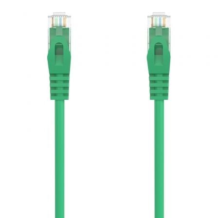 Cable de Red RJ45 AWG24 UTP Aisens A145-0582 Cat.6A/ LSZH/ 2m/ Verde