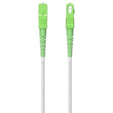 Cable de Fibra Óptica G657A2 3.0 9/125 SMF Aisens A152-0619/ LSZH/ 150m/ Blanco