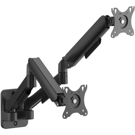 Soporte de Pared con Contrapeso para 2 Monitores o TV Aisens WT32TSR-479/ Giratorio/ Inclinable/ hasta 9kg