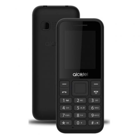 Teléfono Móvil Alcatel 1068D/ Negro