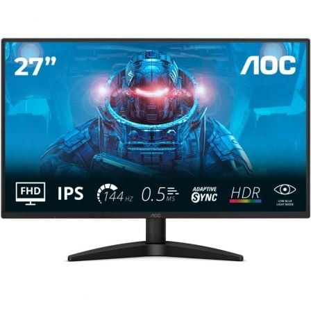 Monitor Gaming AOC 27B36X 27/ Full HD/ 0.5ms/ 180Hz/ IPS/ Negro - click para más información Monitor Gaming AOC 27B36X 27/ Full HD/ 0.5ms/ 180Hz/ IPS/ Negro