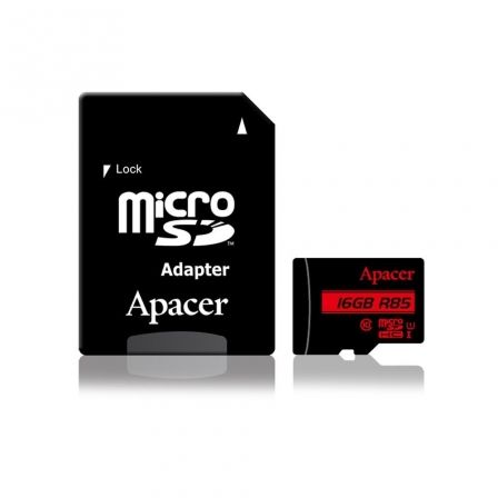 CARTÃO MICROSD HC + ADAPTADOR APACER 16GB 
