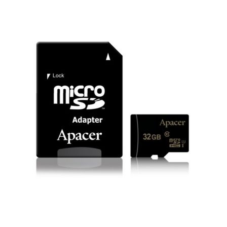 CARTÃO MICROSD HC + ADAPTADOR APACER 32GB
