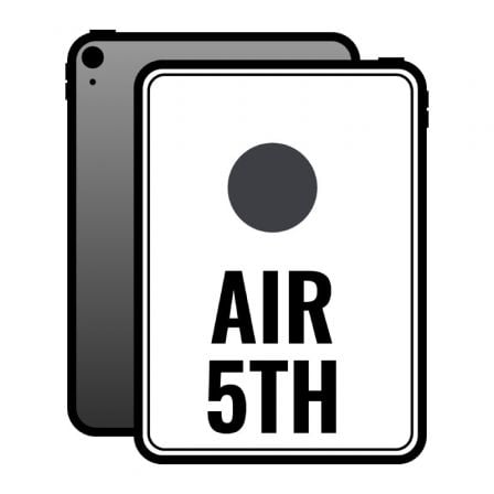 Apple iPad Air 10.9 5th Wi-Fi Cell/ 5G/ M1/ 64GB/ Gris Espacial
