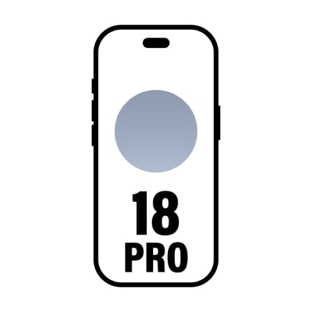 Smartphone Apple iPhone 18 Pro 256GB/ 6.3"/ 5G/ Azul Glacial