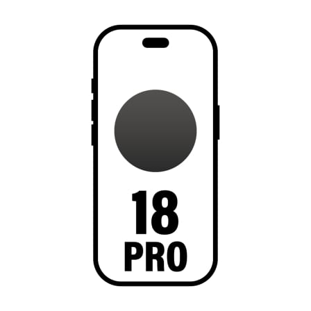 Smartphone Apple iPhone 18 Pro 512GB/ 6.3"/ 5G/ Negro