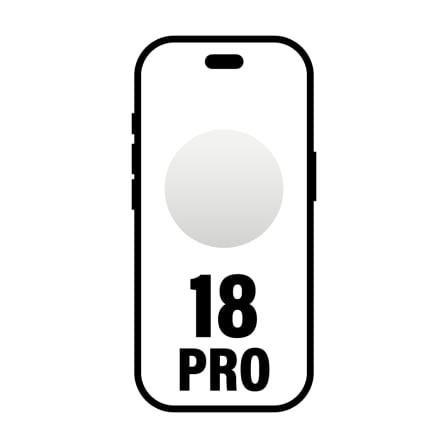 Smartphone Apple iPhone 18 Pro 512GB/ 6.3"/ 5G/ Plata