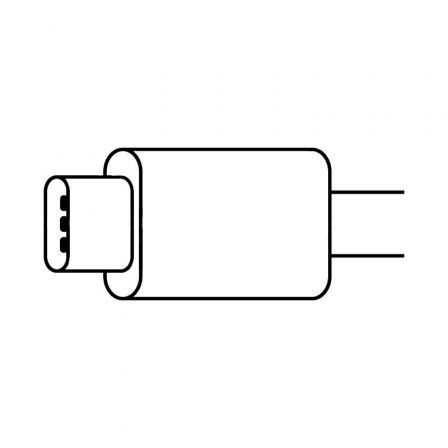 Cable de Carga USB 2.0 Apple MLL82ZM/A de conector USB Tipo-C a USB Tipo-C/ para MacBook/ 2m