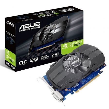 Tarjeta Gráfica Asus GeForce GT 1030 OC/ 2GB GDDR5