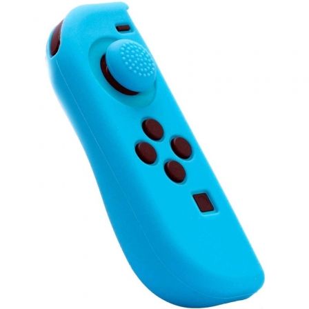 Funda Protectora de Silicona Joy-Con Izquierdo + Grip para Nintendo Switch FR-TEC/ Azul