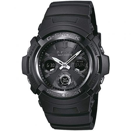 Reloj Analógico Digital Casio G-Shock Trend AWG-M100B-1AER/ 52mm/ Negro