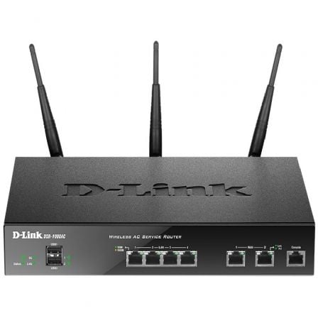 Router VPN D-Link DSR-1000AC 1750Mbps/ 2.4GHz 5GHz/ 3 Antenas/ WiFi 802.11ac