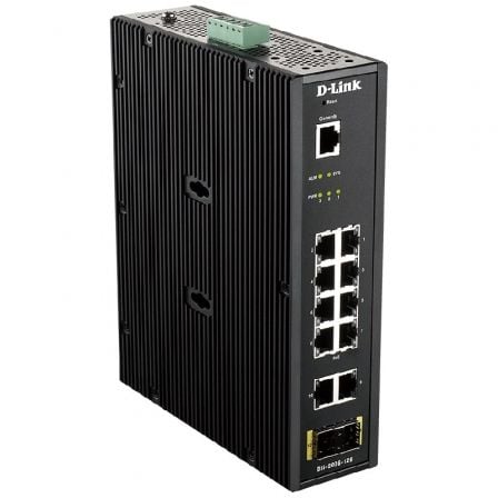 Switch Gestionable D-Link DIS-200G-12S 12 Puertos/ Gigabit 10/100/1000/ SFP