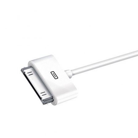 Cable USB 2.0 Duracell USB5011W/ USB Macho - USB 30 PIN Macho/ 1m/ Blanco
