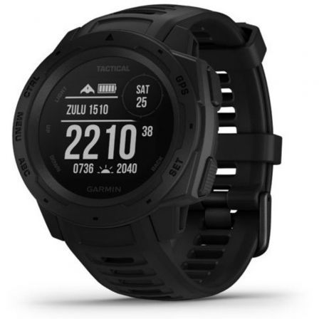 Smartwatch Garmin Instinct Tactical Edition/ Notificaciones/ Frecuencia Cardíaca/ GPS/ Negro