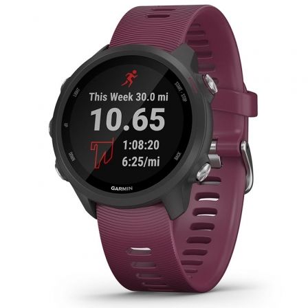 Smartwatch Garmin Forerunner 245/ Notificaciones/ Frecuencia Cardíaca/ GPS/ Burdeos