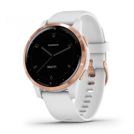 Smartwatch Garmin Vívoactive 4S/ Notificaciones/ Frecuencia Cardíaca/ GPS/ Oro Rosa