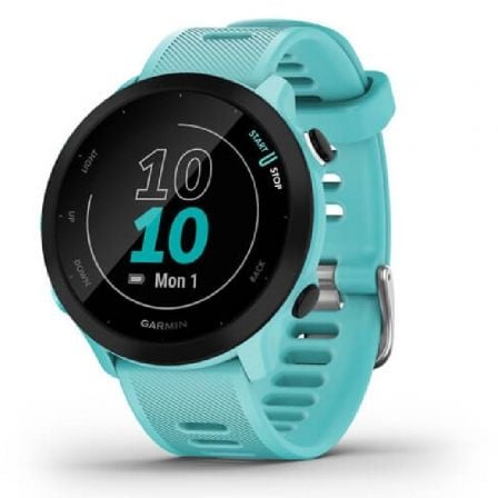 Smartwatch Garmin Forerunner 55/ Notificaciones/ Frecuencia Cardíaca/ GPS/ Azul