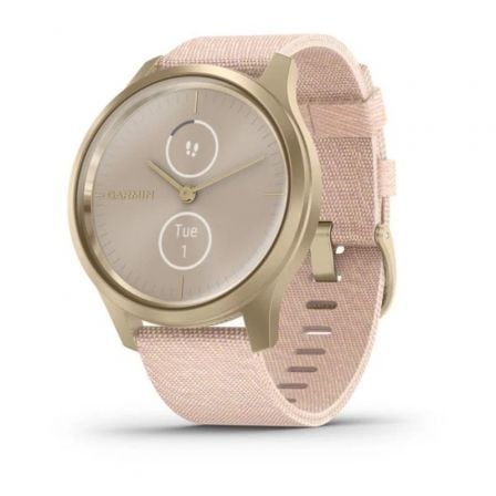 Smartwatch Garmin Vívomove Style Notificaciones/ Frecuencia Cardíaca/ GPS/ Oro y Rosa