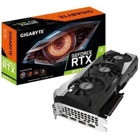 Tarjeta Gráfica Gigabyte GeForce RTX 3070 Ti GAMING OC 8G/ 8GB GDDR6X