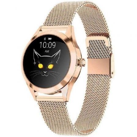 Smartwatch Innjoo Voom Gold/ Frecuencia Cardíaca/ Oro
