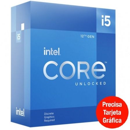Procesador Intel Core i5-12600KF 3.70GHz Socket 1700