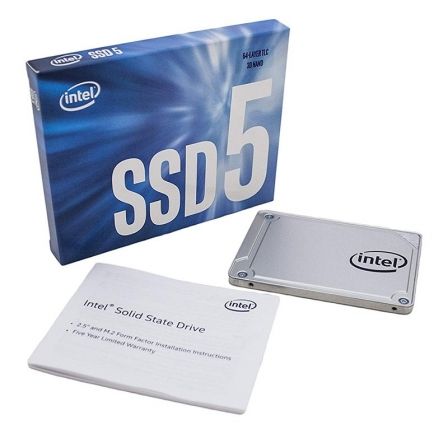 DISCO SÓLIDO INTEL 545S 256GB - SATA III - 2.5' / 6.35CM - LECTURA 550MB/S - ESCRITURA 500MB/S