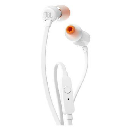 AURICULARES INTRAUDITIVOS JBL T110 WHITE 