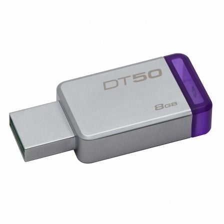PENDRIVE KINGSTON DATATRAVELER DT50 8GB - USB 3.1 - 30MB/S LECTURA - 5MB/S ESCRITURA