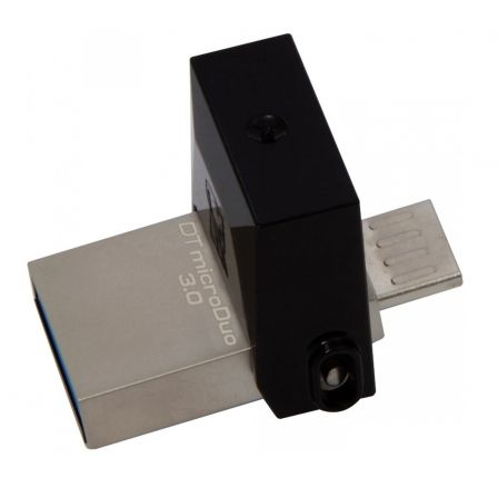 PENDRIVE KINGSTON DATATRAVELER MICRODUO - 16GB - CONECTORES USB Y MICROUSB - COMPATIBLE OTG - USB 3.0
