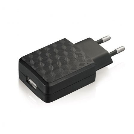 Cargador de Pared Leotec LECTABUSB/ USB + Cable MicroUSB/ 2A