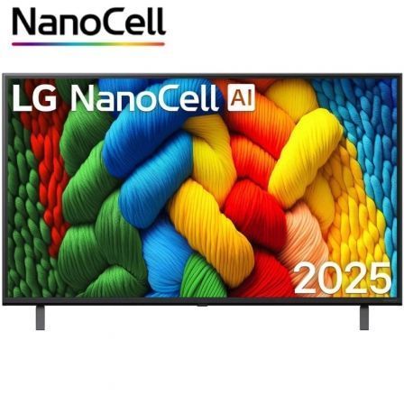 Televisor LG NanoCell 43NANO80A6B 43/ Ultra HD 4K/ Smart TV/ WiFi - click para más información Televisor LG NanoCell 43NANO80A6B 43/ Ultra HD 4K/ Smart TV/ WiFi