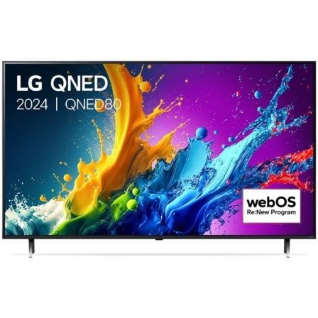Televisor LG QNED 50QNED80T6A 50/ Ultra HD 4K/ Smart TV/ WiFi