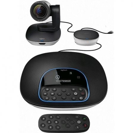 Webcam Videoconferencia Logitech Group/ Enfoque Automático/ Full HD