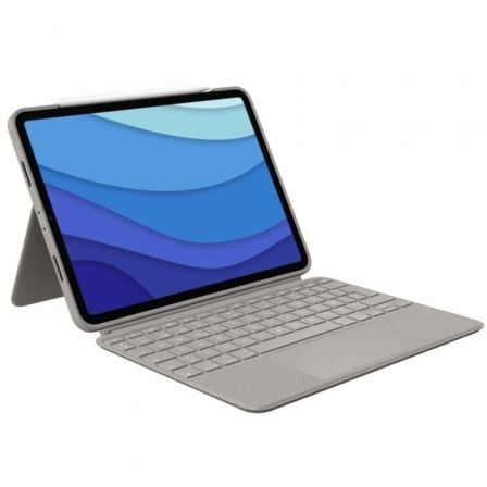 Funda con Teclado Logitech Combo Touch para Tablets Apple Ipad Pro 12.9\
