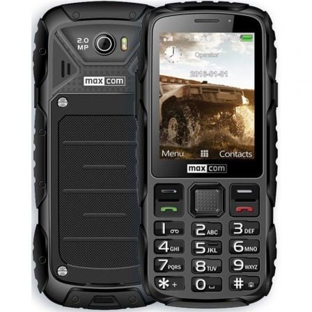Teléfono Móvil Ruggerizado Maxcom Strong MM920/ Negro