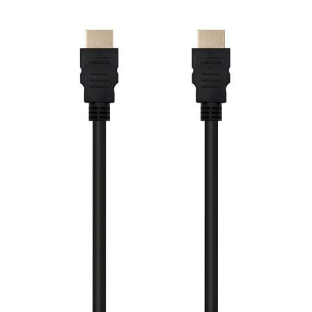 Cable HDMI 1.3b Nanocable 10.15.0301/ HDMI Macho - HDMI Macho/ 1m/ Negro