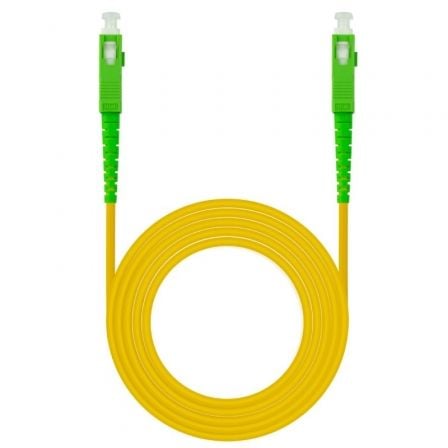 Cable de Fibra Óptica G657A2 Nanocable 10.20.0001/ LSZH/ 1m/ Amarillo