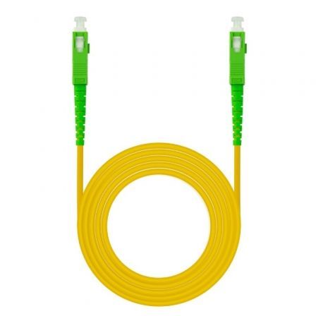 Cable de Fibra Óptica G657A2 Nanocable 10.20.0040/ LSZH/ 40m/ Amarillo