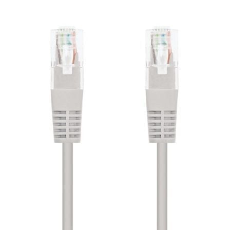 Cable de Red RJ45 UTP Nanocable 10.20.0100-L25 Cat.5e/ 25cm/ Gris