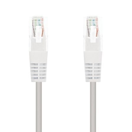 Cable de Red RJ45 UTP Nanocable 10.20.0102-W Cat.5e/ 2m/ Blanco