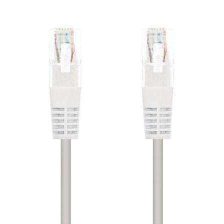 Cable de Red RJ45 UTP Nanocable 10.20.0400-L25-W Cat.6/ 25cm/ Blanco