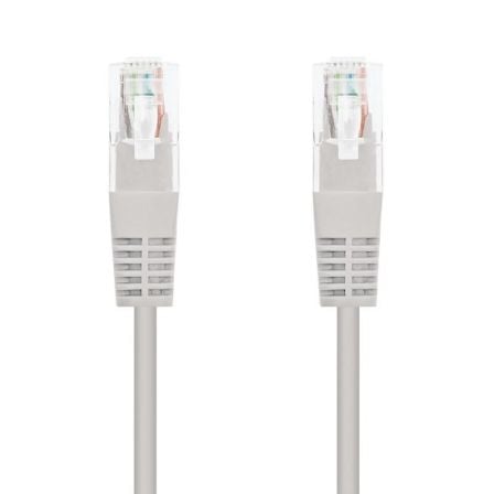 Cable de Red RJ45 UTP Nanocable 10.20.1301 Cat.6/ 1m/ Gris